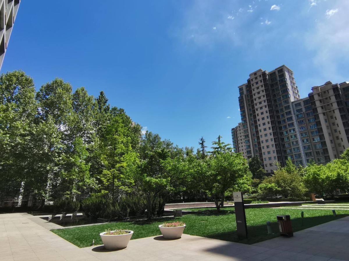 Beijing Yasmine Seasons Park Apartment Hotel المظهر الخارجي الصورة